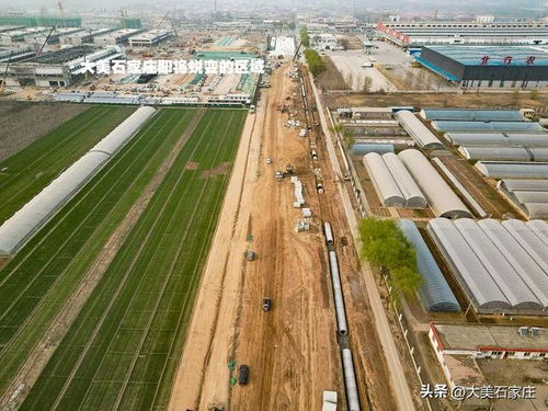 石家莊市國際農產品交易批發中心周邊道路提升進度及中心建設進展