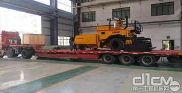 中交西筑LTD600輪式攤鋪機助力山東道路建設，引領工程管理新標桿